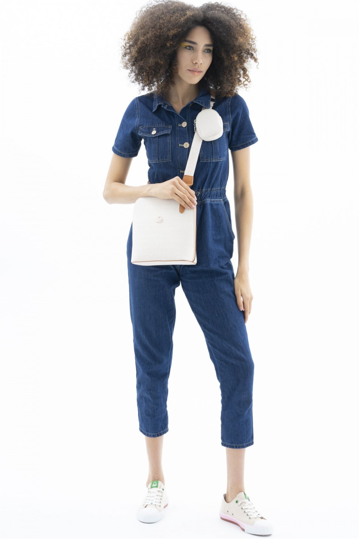 Benetton Kadın Çapraz Çanta Bnt466 Bej Camel