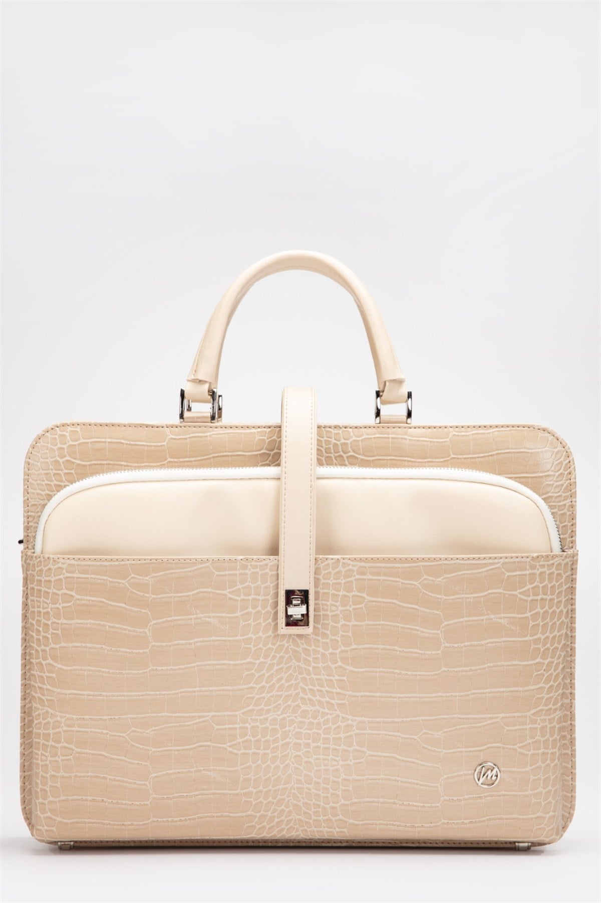 Evrak Çantası HNB2020 BEJ KROKO