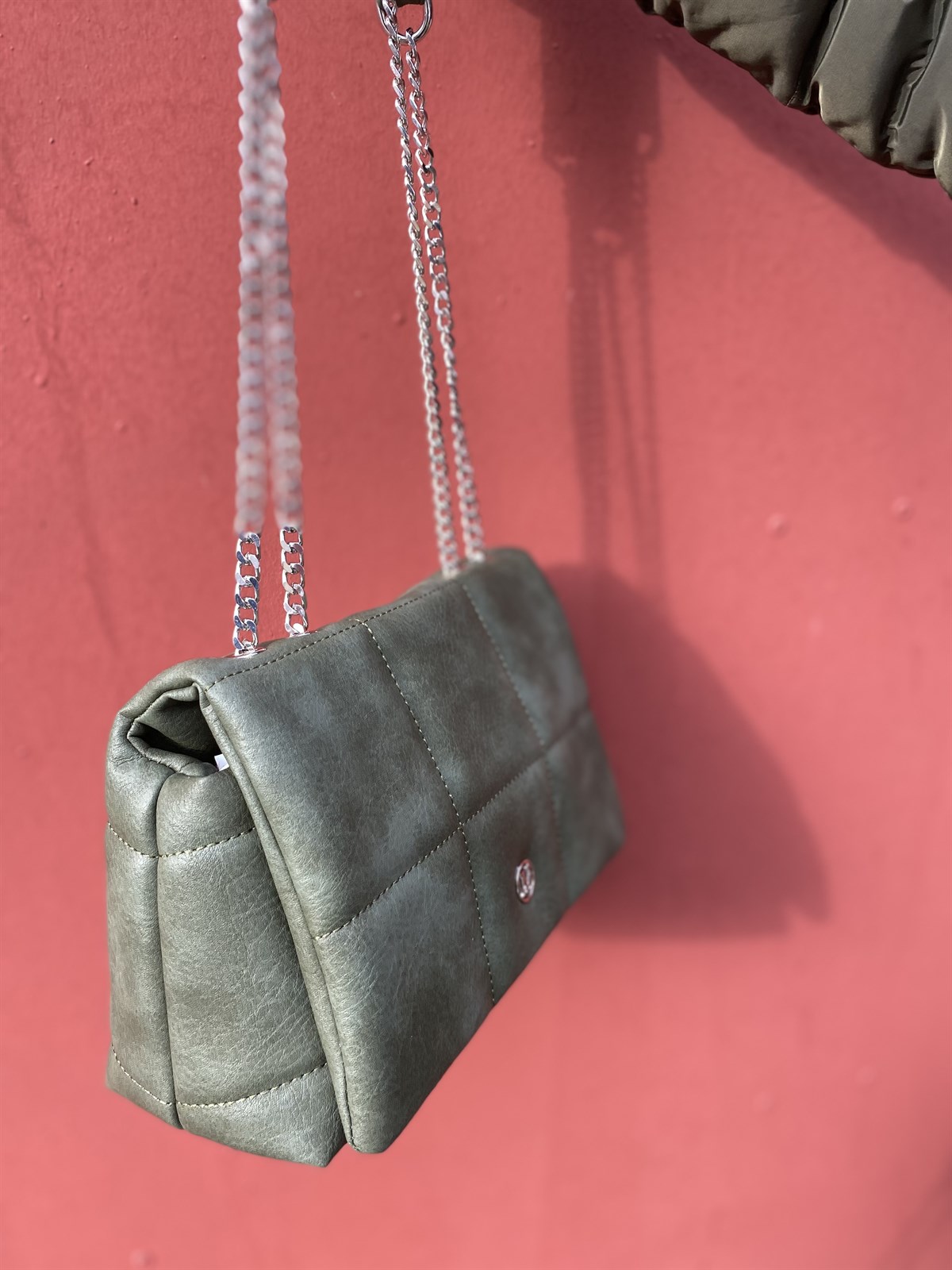 Kadın El Omuz Çantası MV080 Haki