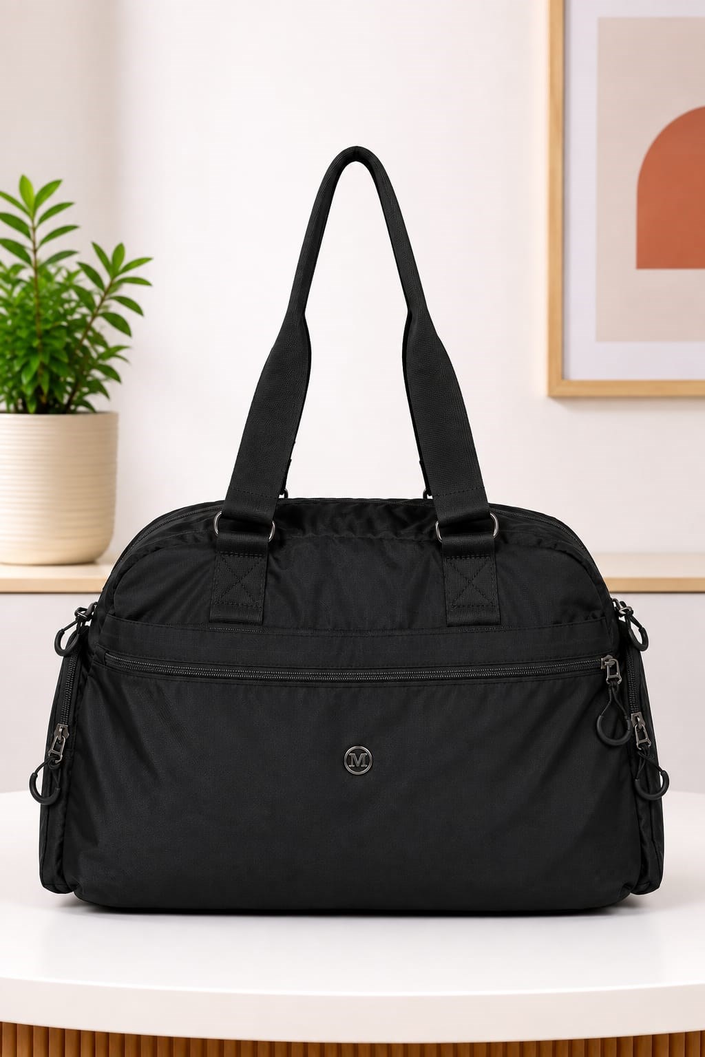 Nilon Kumaş Su Geçirmez Seyahat, Spor Çantası M43 Siyah