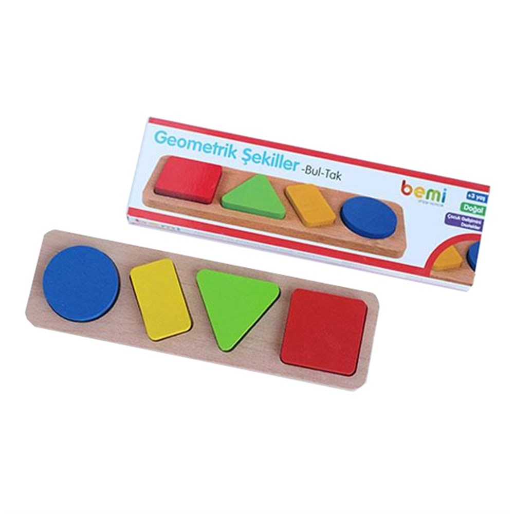 Bemi +3 Yaş Geometrik Şekiller