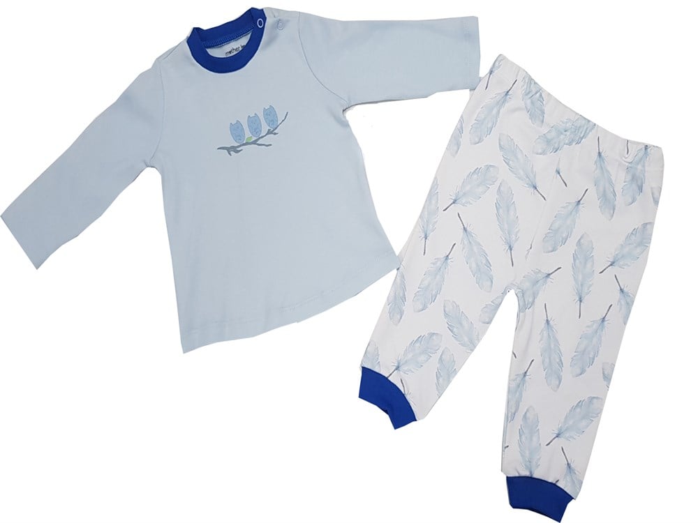 Mother Love Ada Unisex Organik Bebek - Çocuk Pijama Takımı