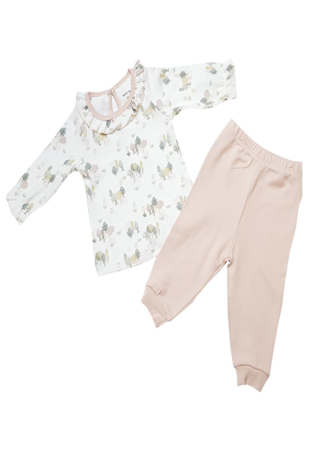 Mother Love Damla Bebek - Çocuk Pijama Takımı 3-24 Ay