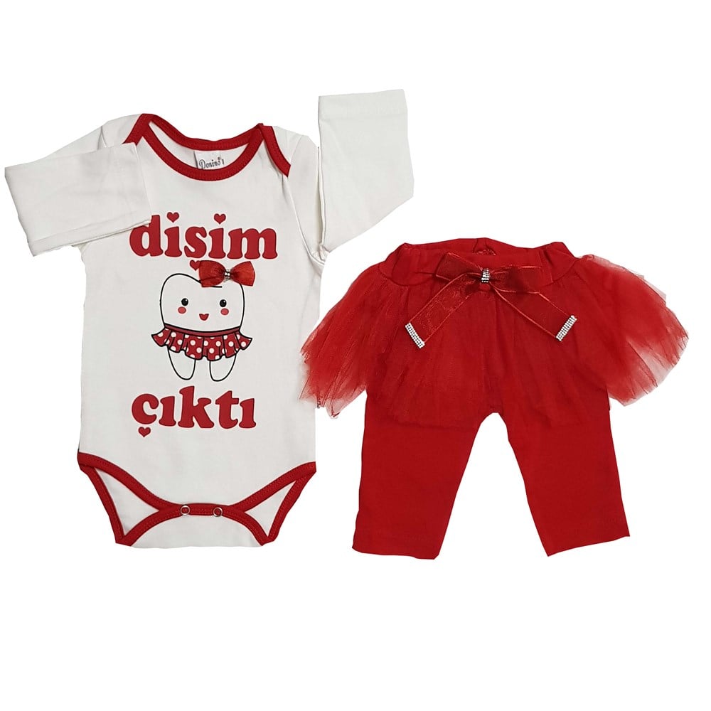 Donino Dişim Çıktı Bebek Zıbın Takım 3-6 Ay