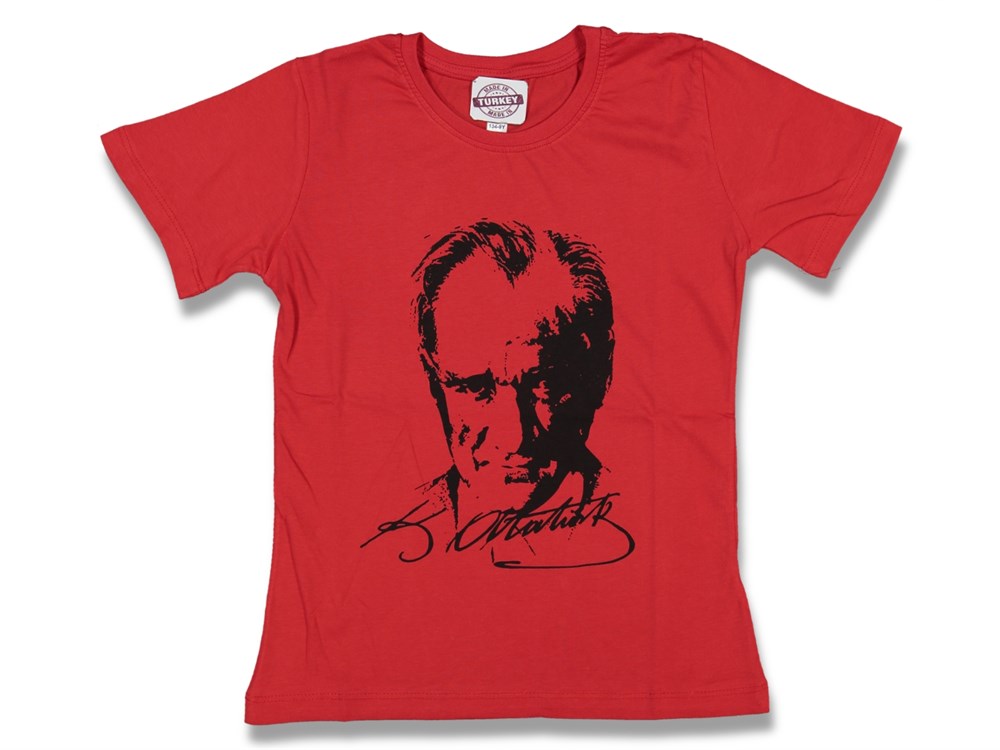 Baskılı Atatürk Tişört | 29 Ekim - 10 Kasım - 18 Mart - 30 Ağustos