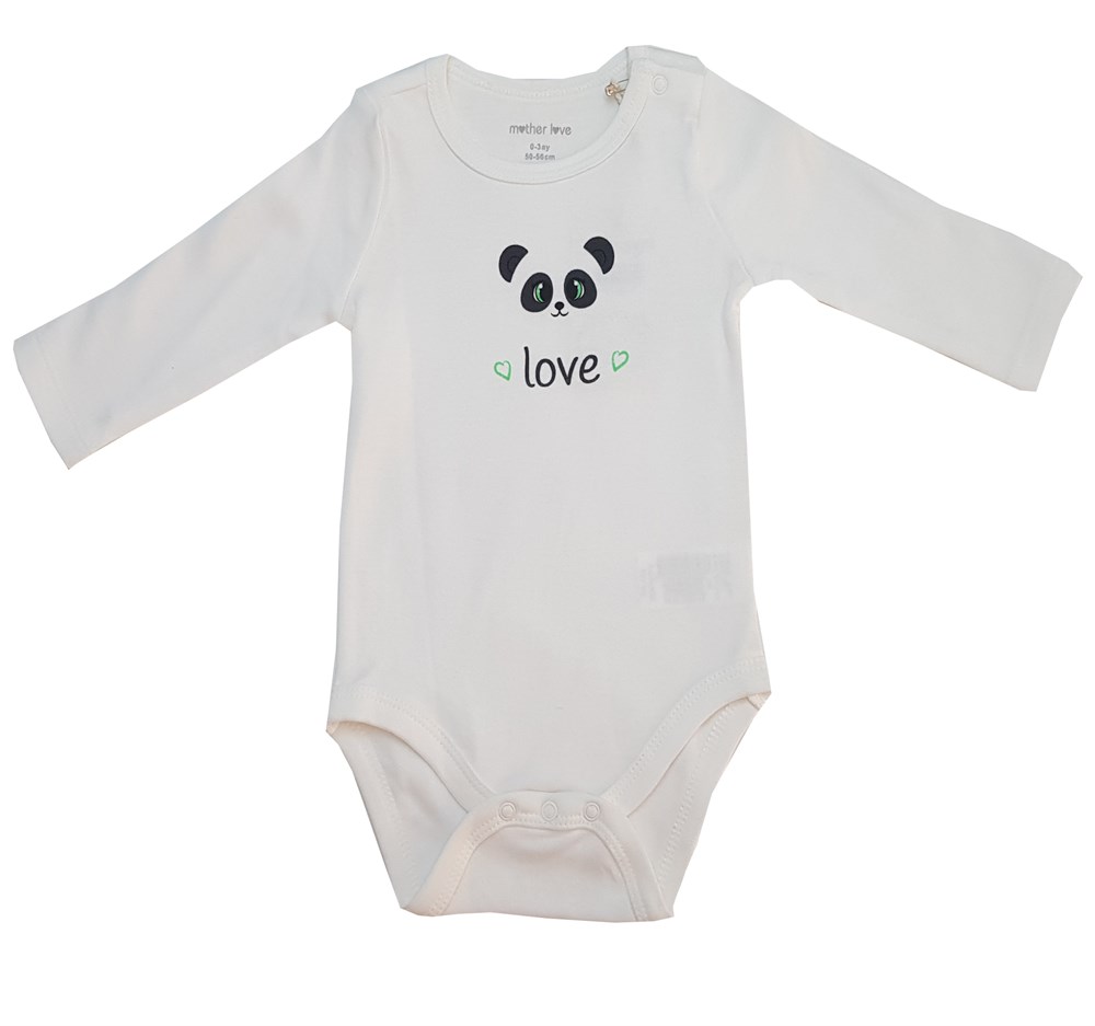 Mother Love Bamboo Pandalı Uzun Kollu Uniseks Badi 