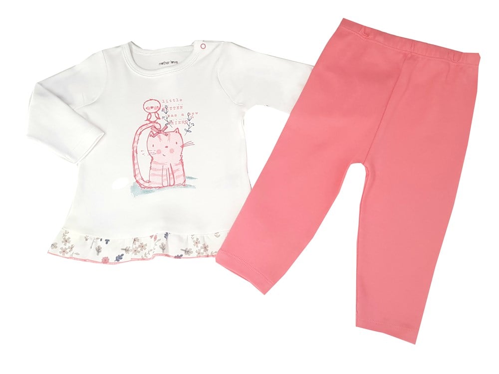 Nar Çiçeği Eylül Kız Bebek & Çocuk Pijama Takımı