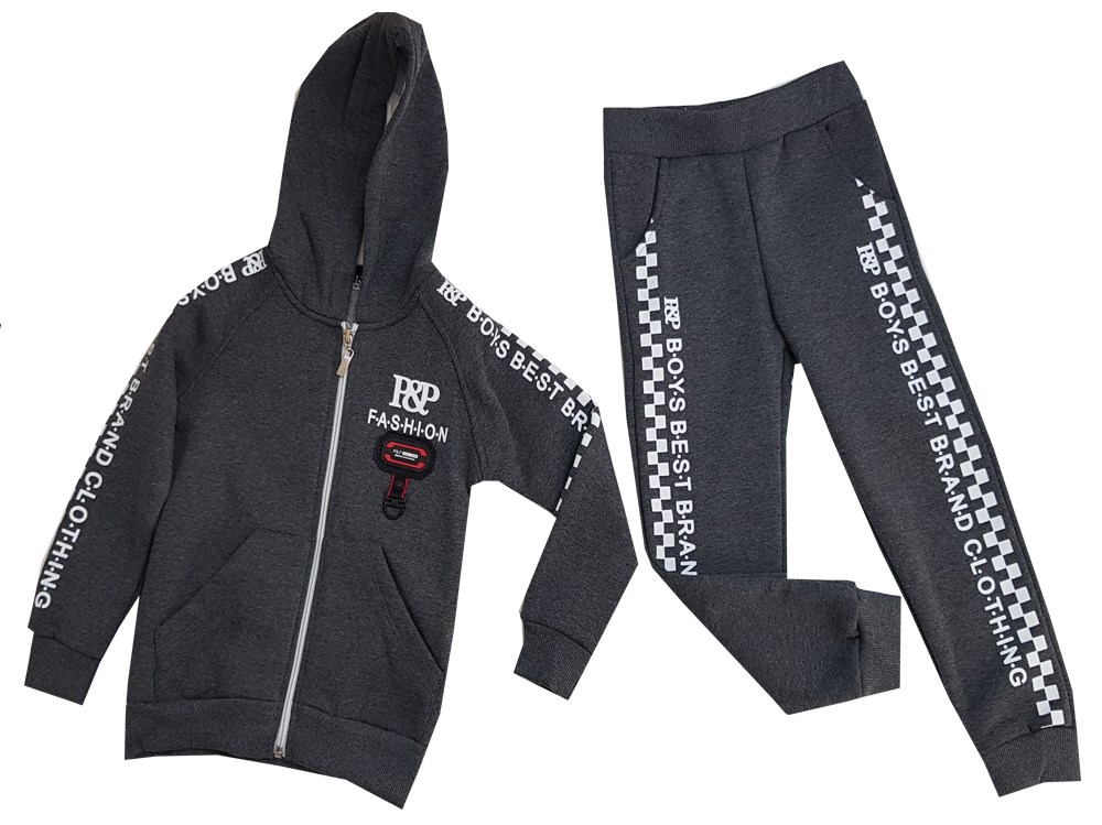 Plt Fashion Kapşonlu Erkek Çocuk Takım