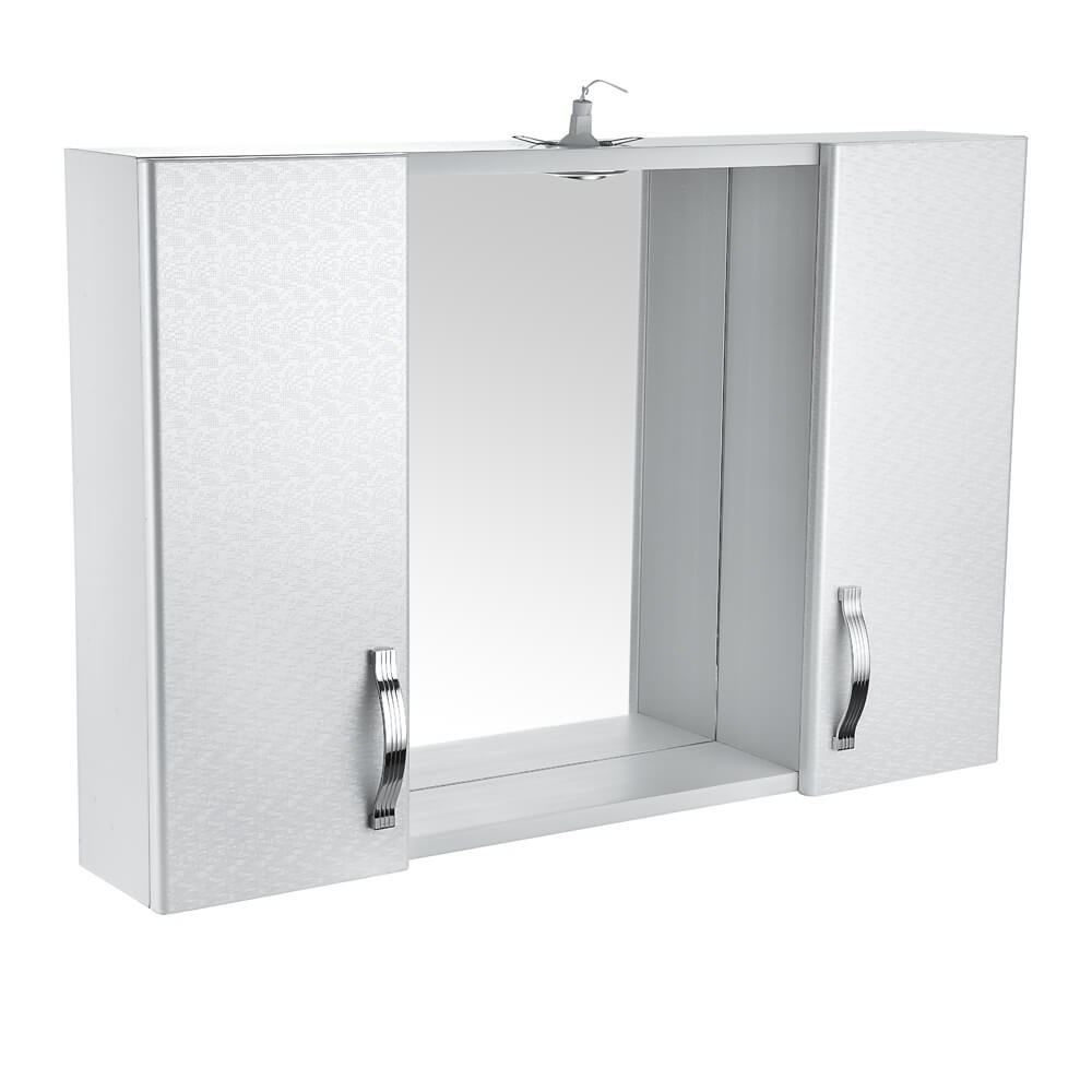 Çelik Ayna CLK807 Plastik Üst Banyo Dolabı Beyaz