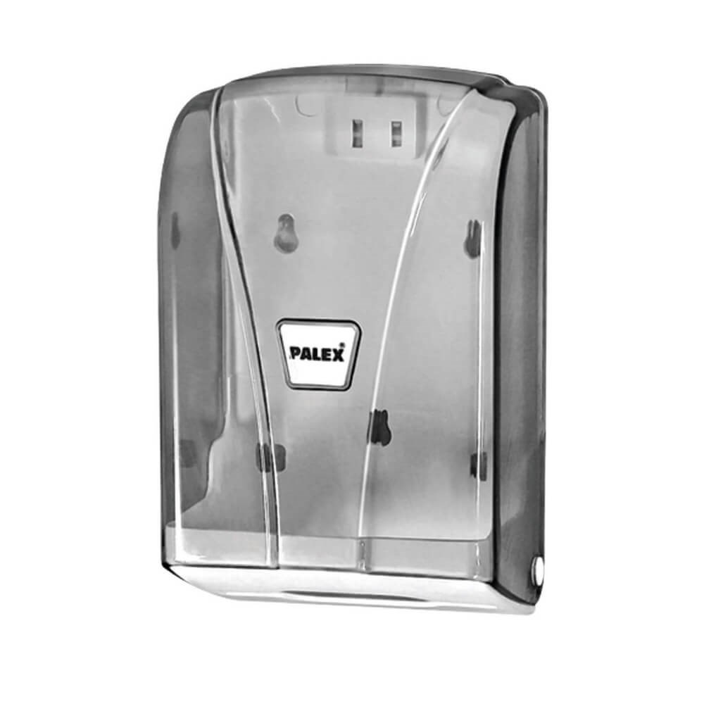 Palex 3438-2 C Katlama Tuvalet Kağıt Dispenseri Şeffaf Füme