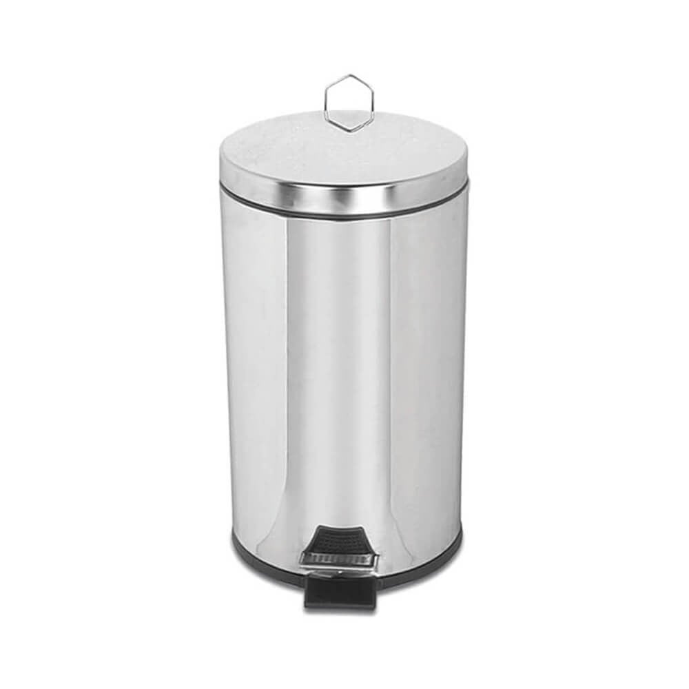Palex 3700-320 Krom Pedallı Çöp Kovası 20 LT