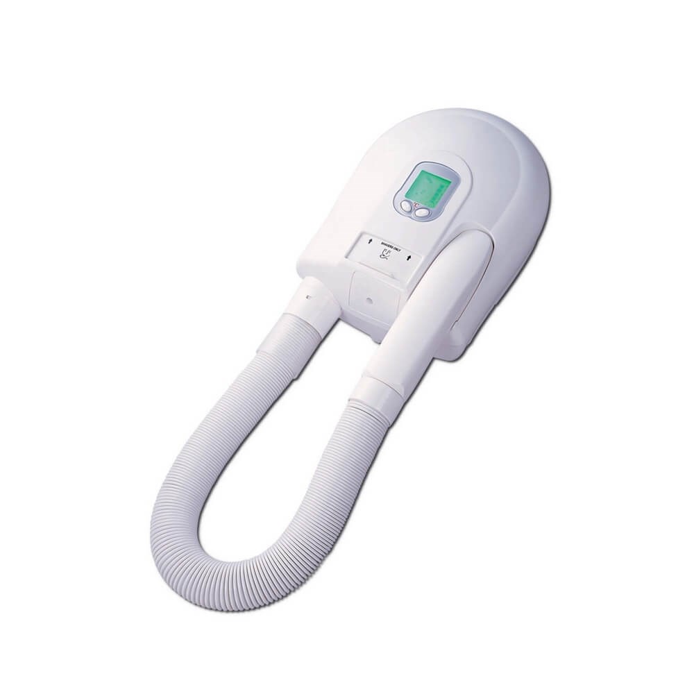 Palex 3810-2 Otel Tipi Saç Kurutma Cihazı Dijital Ekranlı Beyaz