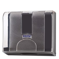 Palex 3570-2 Standart Z Katlı Kağıt Havlu Dispenseri Şeffaf Füme