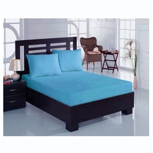Özdilek Çarşaf Ranforce Yastık Kılıflı 160x200 Cm Trendy Mavi
