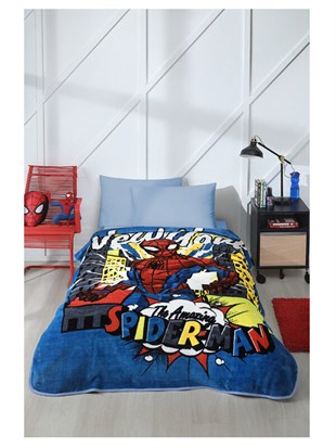 Özdilek Lisanslı Battaniye Tek Kişilik Spiderman The Amazing