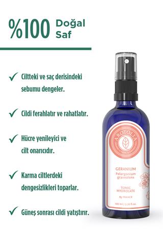 Organik Itır Hidrolatı ( Tonik ) 100 ml