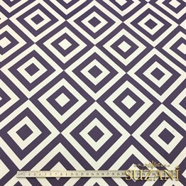 Açık Eflatun İç İçe Kareli Kumaş