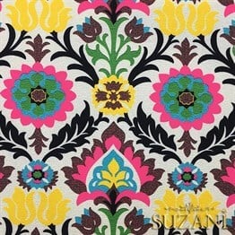 Açık Zemin Üzeri Goblen Desenli Kumaş