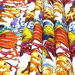 Akvaryum Desenli Kumaş