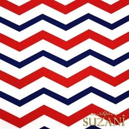 Bahriyeli Zigzag Desenli Kumaş