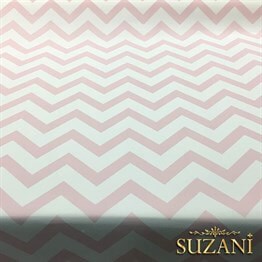  Pembe Zigzag Döşemelik Kumaş