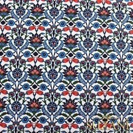 Çini - 01 Desenli Kumaş