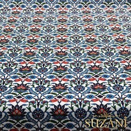 Çini - 01 Desenli Kumaş