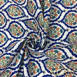 Çini - 2 Desenli Kumaş