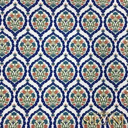 Çini - 2 Desenli Kumaş