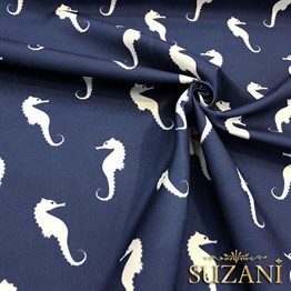 Denizatı Desenli Kumaş
