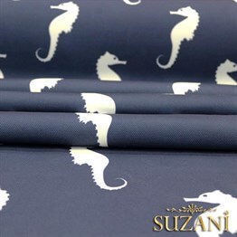 Denizatı Desenli Kumaş