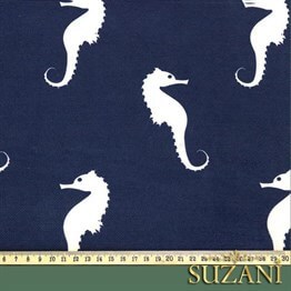 Denizatı Desenli Kumaş