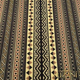 Etnik Geometrik Camel Renk Kumaş
