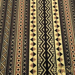 Etnik Geometrik Camel Renk Kumaş