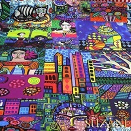 Frida-1 Desenli Kumaş