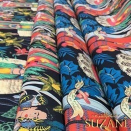 Frida-3 Desenli Kumaş