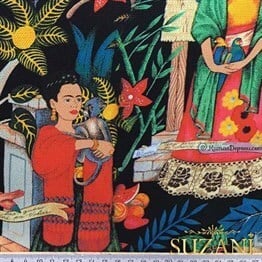 Frida-3 Desenli Kumaş