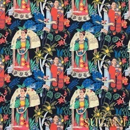 Frida-3 Desenli Kumaş