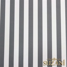 Gri İnce Çizgili Kumaş