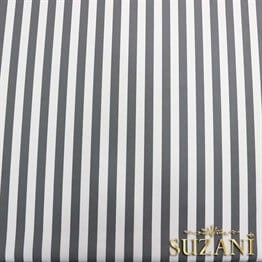 Gri İnce Çizgili Kumaş