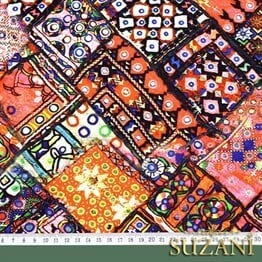 Hint Kilimi Desenli Kumaş