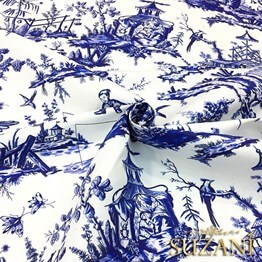 Japon Çini Desenli Kumaş