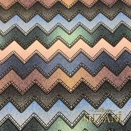 Kot Görünümlü Zigzag Kumaş