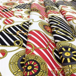 Marin Desenli Kumaş