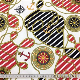 Marin Desenli Kumaş