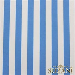 Mavi İnce Çizgili Kumaş
