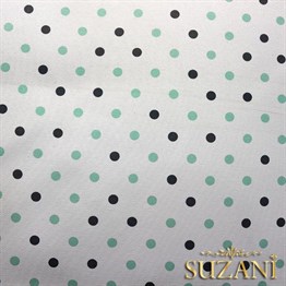 Mint Gri Küçük Puanlı Kumaş