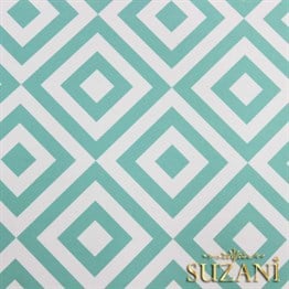 Mint İç içe Kareli Kumaş