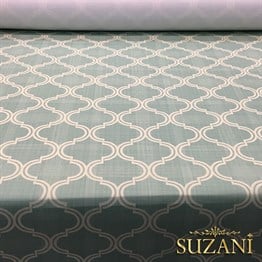 Mint Keten Efektli Döşemelik Kumaş