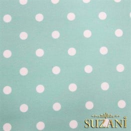 Mint Zemin Küçük Puanlı Kumaş
